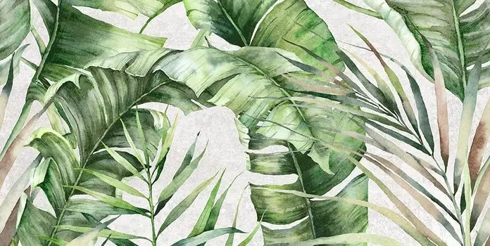 Настенная плитка Global Tile Sombra Серый Тропики 1 25x50