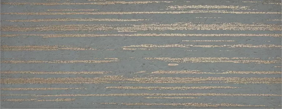 Настенная плитка La Platera Goldstone Teal Lines 35x90