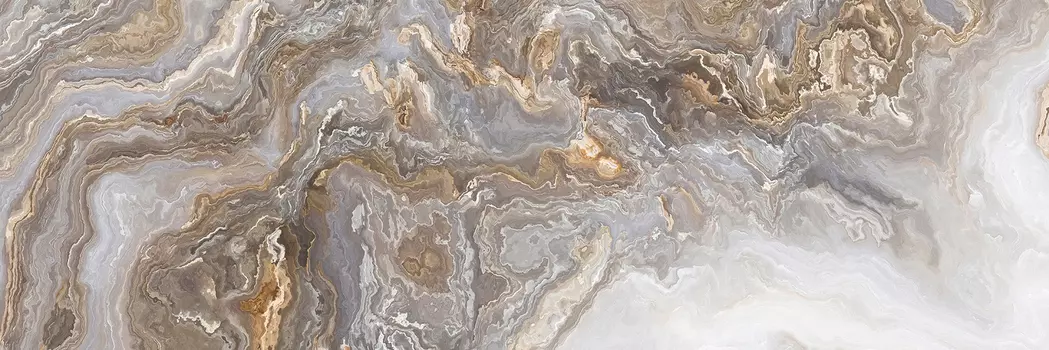 Настенная плитка Laparet Goldy Серый 25х75