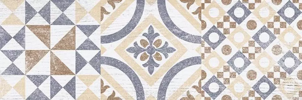 Настенная плитка Laparet Pub Белый Узор 17-00-01-1196 20х60 20x60