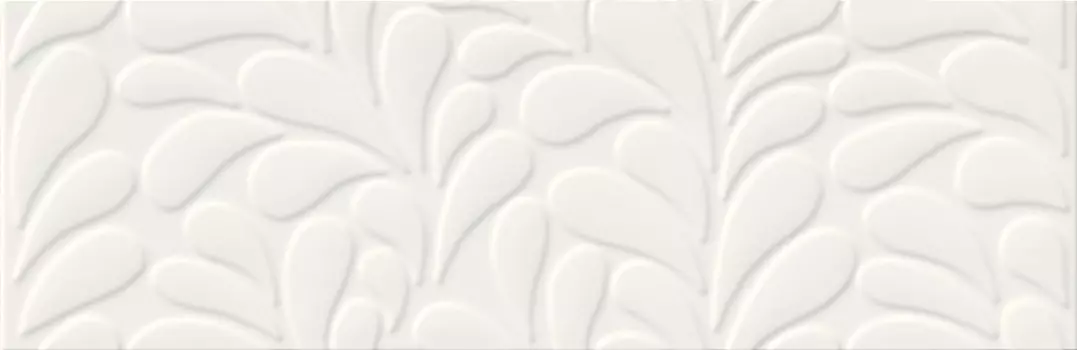 Настенная плитка Meissen Moon Line Белый Str 29x89