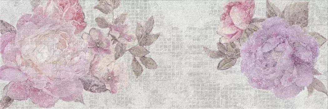 Настенная плитка Metropol Aliza Art White 25x70