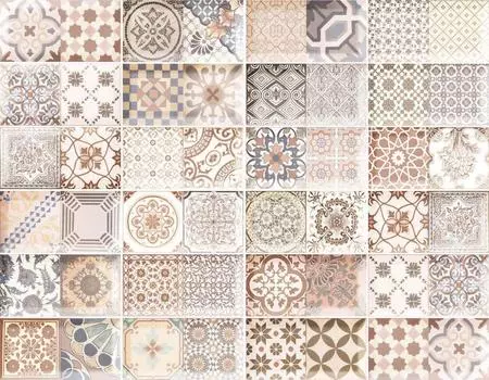 Настенная плитка Monopole Antique Marron Light 10x20