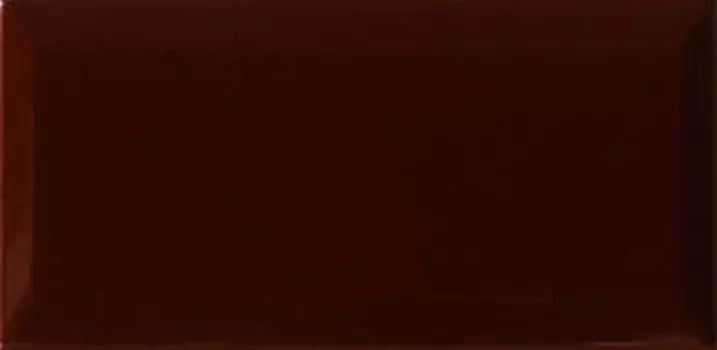 Настенная плитка Monopole Marron Brillo Bisel 10x20