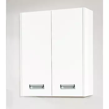 Шкаф для ванной Бриклаер Палермо 62 белый глянец