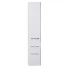 Пенал для ванной Aquanet Августа 35 L белый