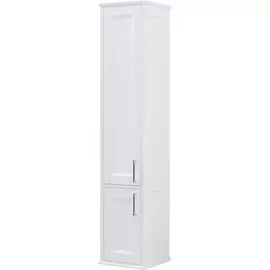 Пенал для ванной Aquanet Бостон М 36 L белый матовый