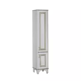 Пенал Aquanet Валенса белый каркалет/золото