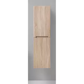 Пенал для ванной BelBagno Etna 1500-2A-SC-WO-P-R Rovere Bianco