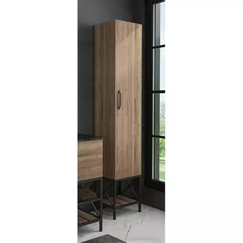 Пенал для ванной Comforty Бредфорд 40 4148004 дуб темный