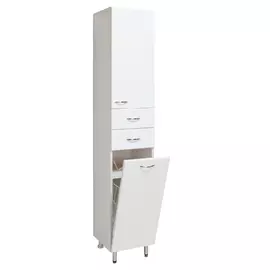 Пенал для ванной Runo Эконом 00000000126 правый