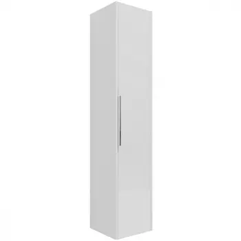 Пенал для ванной Dreja Prime 35 белый глянец