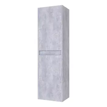 Пенал для ванной Grossman Эдванс 35 цемент светлый