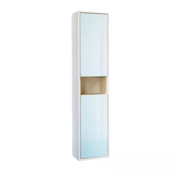 Пенал для ванной Jorno Glass 32