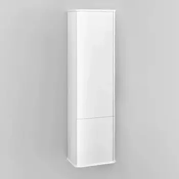 Пенал для ванной Jorno Pastel 34,5 белый жемчуг