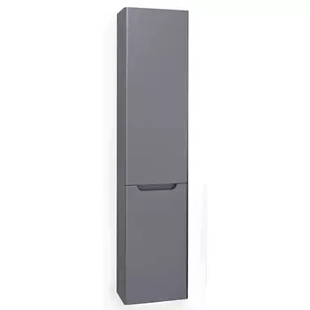 Пенал для ванной Jorno Wood 33 серый