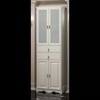 Пенал для ванной Opadiris Риспекто 60 слоновая кость