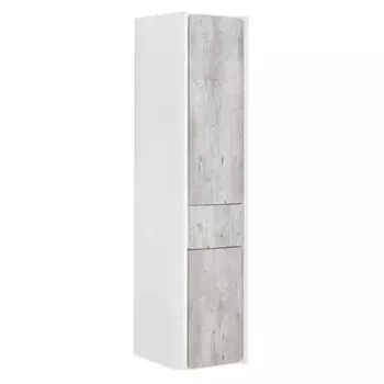 Пенал для ванной Roca Ronda правый белый/бетон