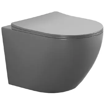 Подвесной унитаз Акватек Европа AQ1901-MG матовый