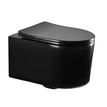 Подвесной унитаз Акватек Мия AQ2004-MB черный матовый