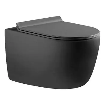 Подвесной унитаз Aquanet CETUS-GW с сиденьем