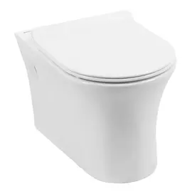 Подвесной унитаз Aquanet Roll-W Rimless с сиденьем