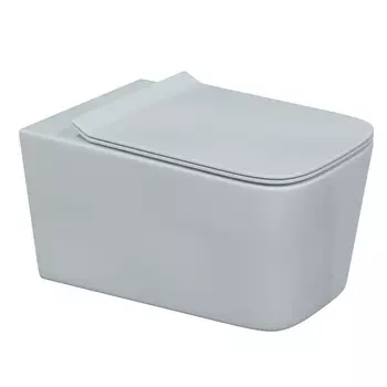 Подвесной унитаз Berges Floe Rimless 55 сиденье с микролифтом