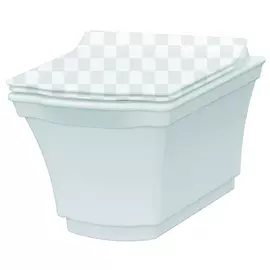 Подвесной унитаз Boheme Hermitage 951 без сиденья