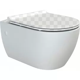 Подвесной унитаз Boheme Spectre 963-W белый глянец, без сиденья