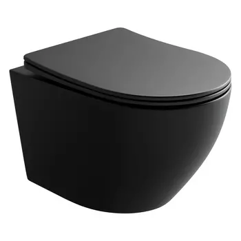 Подвесной унитаз Ceramicanova Uno CN11001MB с микролифтом