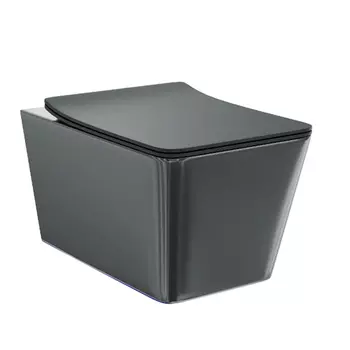 Подвесной унитаз Creto Logan 1002-002-L2BLMAT