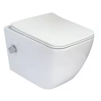 Подвесной унитаз Esbano Leon White с функцией биде