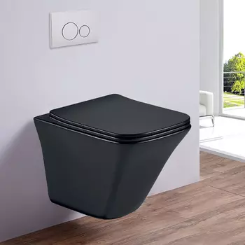Подвесной унитаз Esbano Luchena-C Matt Black