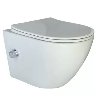 Подвесной унитаз Esbano Teruel White с функцией биде