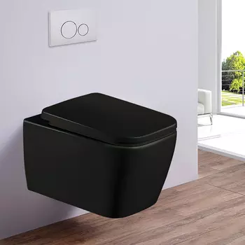 Подвесной унитаз Esbano Tiron-C Matt Black