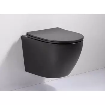 Подвесной унитаз Gid Bm2198 черный матовый