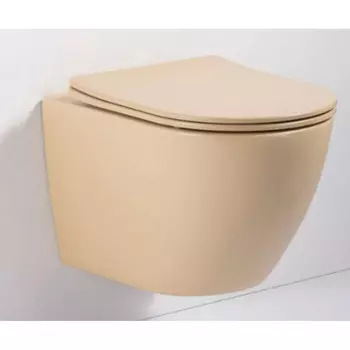 Подвесной унитаз Gid Sr2198 светло-коричневый