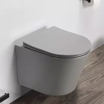 Подвесной унитаз Gid Tr2130GM серый