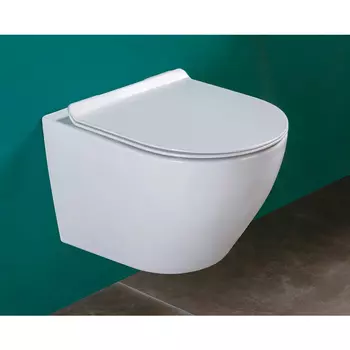 Подвесной унитаз Gid Tr2198 белый