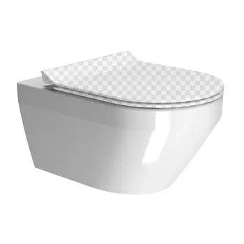 Подвесной унитаз GSI Kube 891511 без сиденья