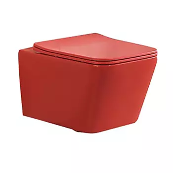 Подвесной унитаз SantiLine SL-5007MR матовый