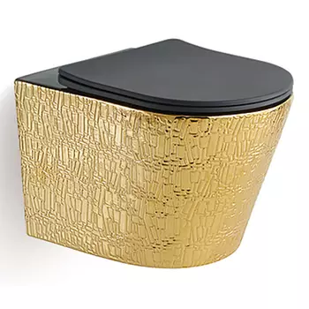 Подвесной унитаз Vincea Piatti VT1-11G1B сиденье с микролифтом