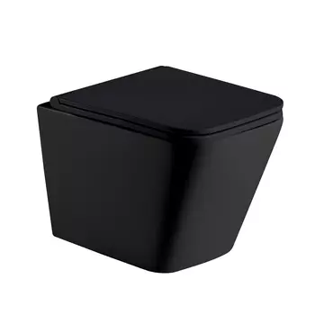Подвесной унитаз WeltWasser Gelbach 004 MT-BL черный матовый