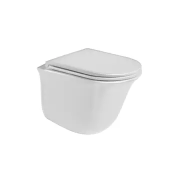 Подвесной унитаз WeltWasser Telbach 004 GL-WT белый глянец