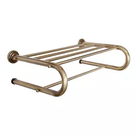 Полка для полотенец Boheme Medici 10627 бронза