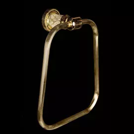 Полотенцедержатель Boheme Murano Cristal 10905-CRST-G золото
