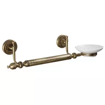Полотенцедержатель Caprigo Royal 6716 c/br с мыльницей