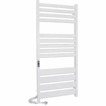 Полотенцесушитель электрический Laris Атлант Премиум ЧК П13 50х120 левый белый с сухим ТЭНом