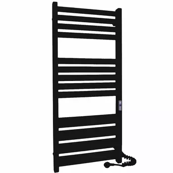 Полотенцесушитель электрический Laris Атлант Премиум ЧК П13 50х120 правый черный с сухим ТЭНом