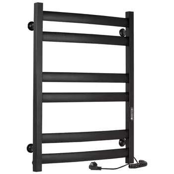 Полотенцесушитель электрический Laris Гранд ЧКЧ П6 50х70 правый черный